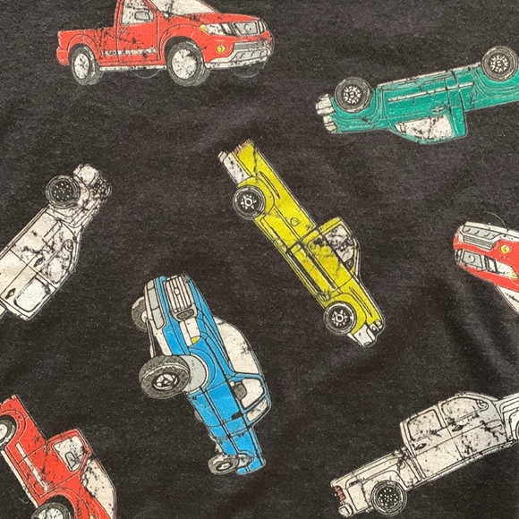 Boys Chaser Brand Black T-Shirt with colorful pick up truck Print - Picture 4 of 6